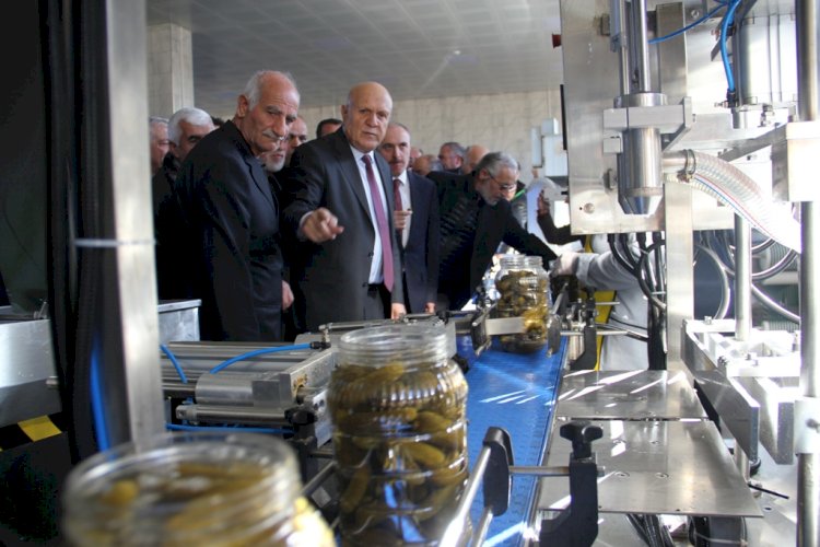 ByTat yöresel ürünler ve turşu fabrikası açıldı