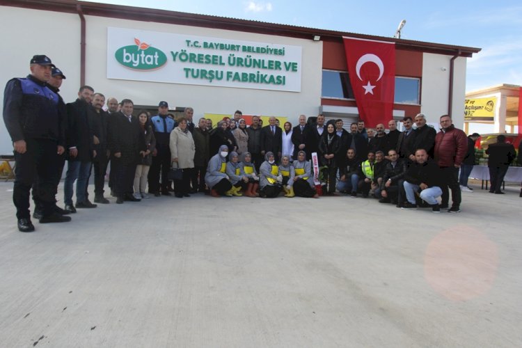 ByTat yöresel ürünler ve turşu fabrikası açıldı